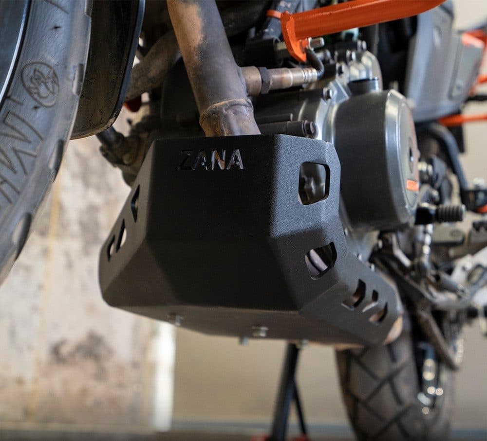 KTM 250, 390X, 390 Adventure Bash Plate / Sump Guard. 3