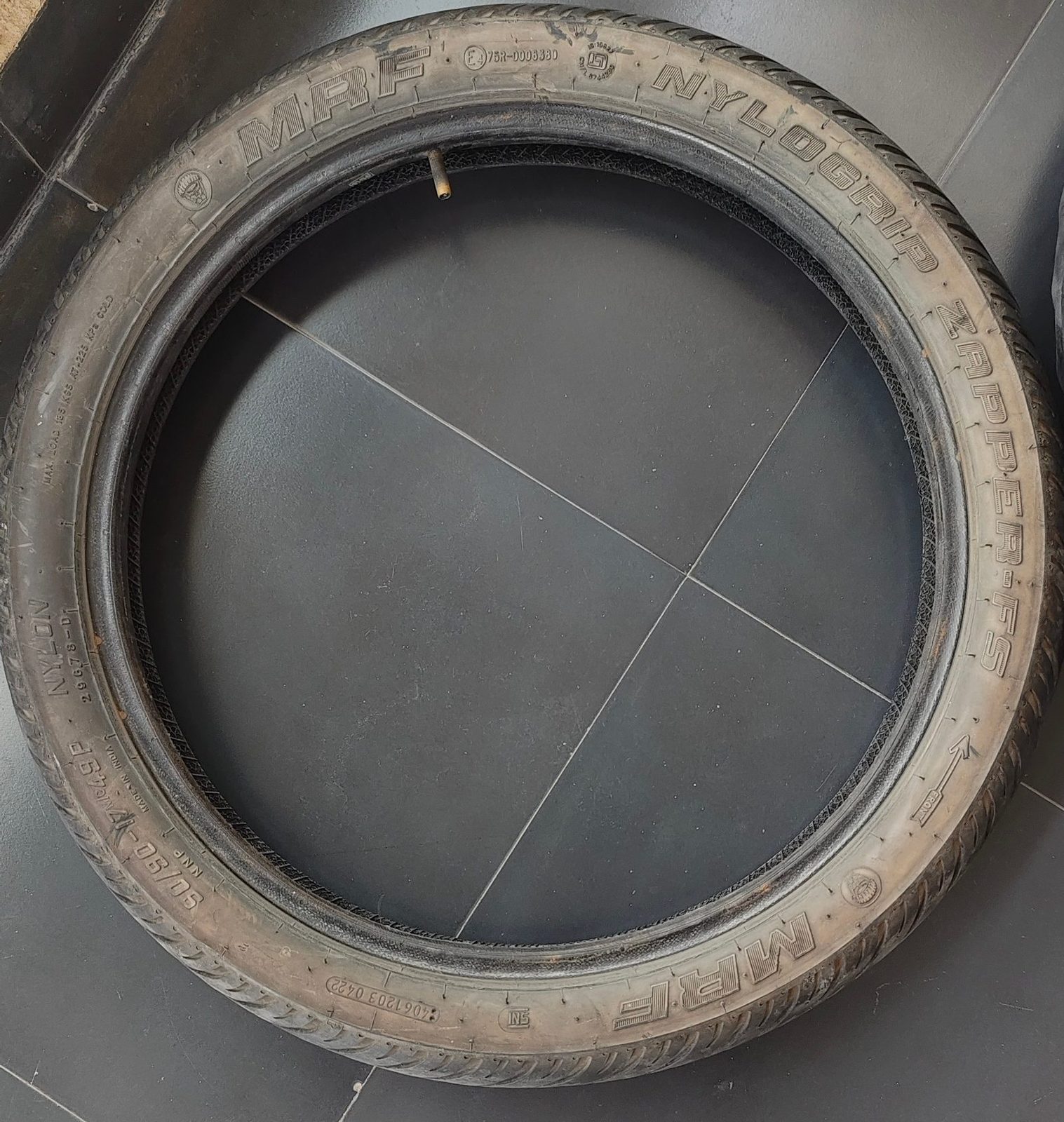 Bajaj avenger 220 MRF tyres front and rear  2