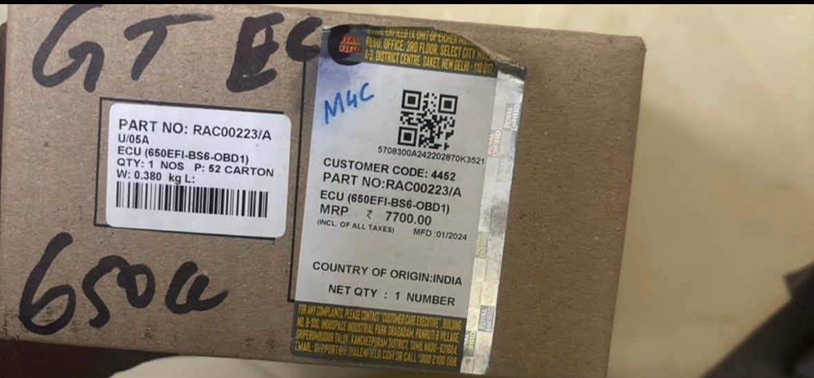 EOM GT650 Stock ecu bs6  - image 1