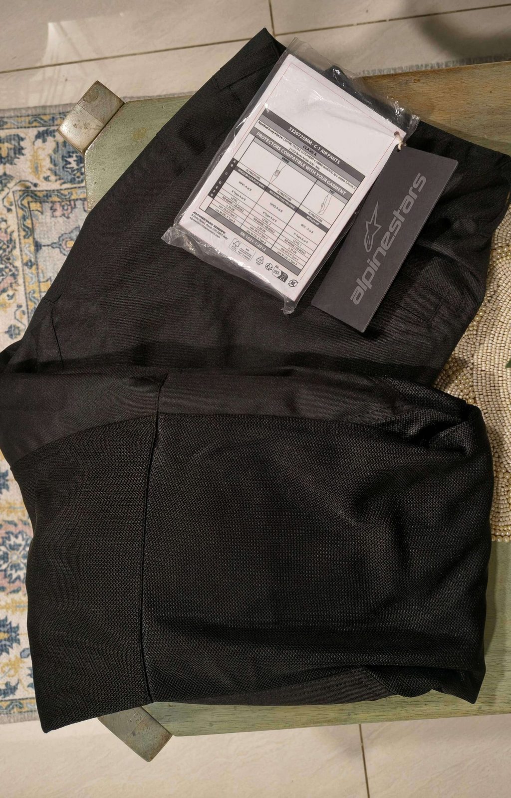 Alpinestar C1 Air Pant Black  3