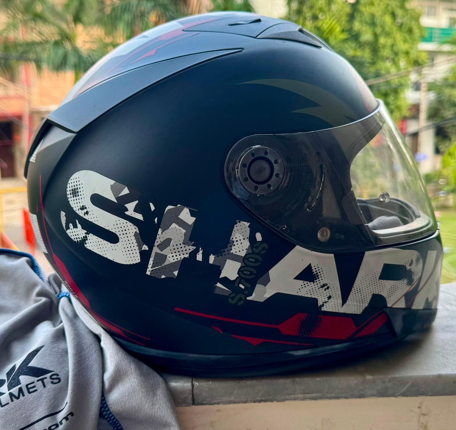 Shark Evoline Motorcycle Helmet - image 1