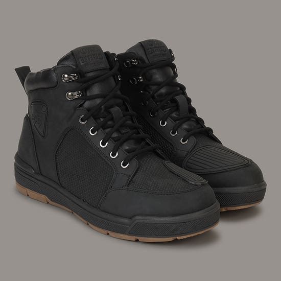 NOMAD WATERPROOF MID ANKLE BOOTS - BLACK - image 1