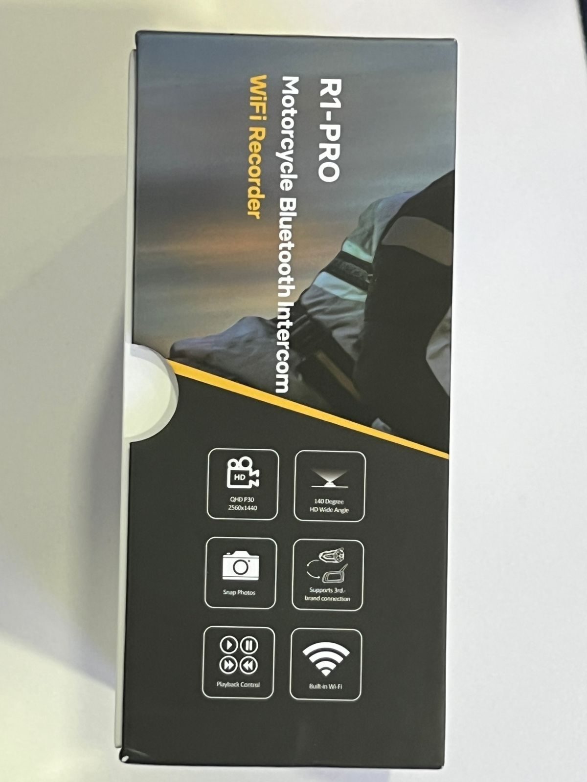 R1 PRO Freedconn communication Bluetooth Recorder Helmet Camera Motorcycle Intercom  2